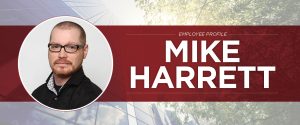 Employee Bio Banner - Mike Harrett