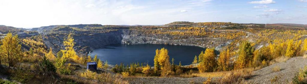 Abandoned Jeffrey Asbestos Mine, Val des Sources, Quebec