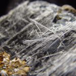 Picture of asbestos fibres